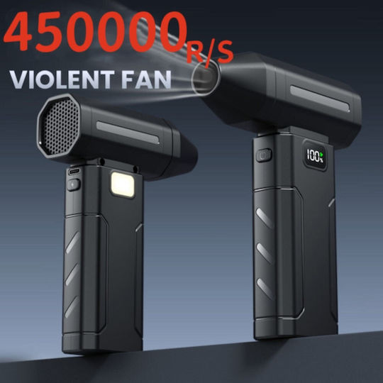 Suflantă de Mână 450000rpm cu Ecran și Baterie 6000mAh