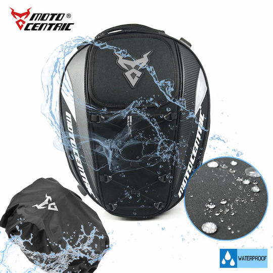 Waterproof Motorcycle Tail Bag 37lt Black