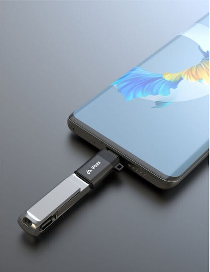 iPEAX Convertor USB-C / USB-A feminin în USB-C / USB-A feminin 1buc