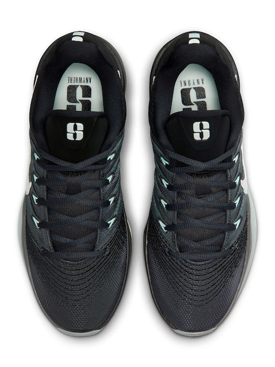 Sabrina 3 Low Basketball Shoes Black / White / Dark Smoke Grey / Iron Grey / Barely Green