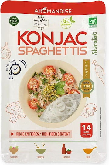 Aromandise Spaghete Vegan Produs Organic Fara Gluten 180gr