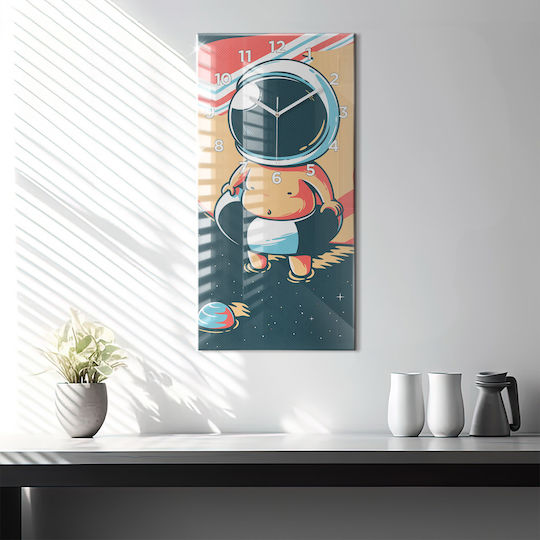 Tulup Kinder Wanduhren Zeitraum Glas 30x60cm
