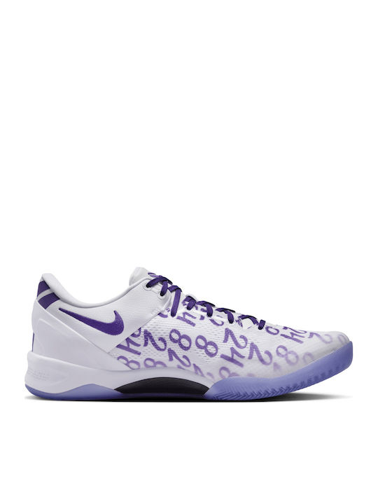 Kobe 8 Protro Court Purple "Court Purple" Μπασκετικά Παπούτσια White / Court Purple