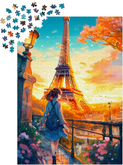 Parisian Wanderlust Puzzle 2D 1000pcs