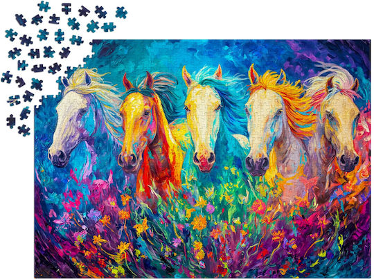 Bright Galloping Puzzle 2D 1000pcs