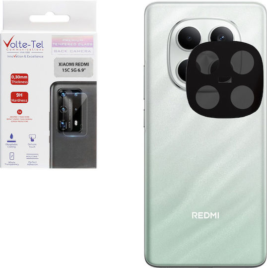Volte-Tel Camera Protection Tempered Glass Black for the Xiaomi Redmi Note 15 4G