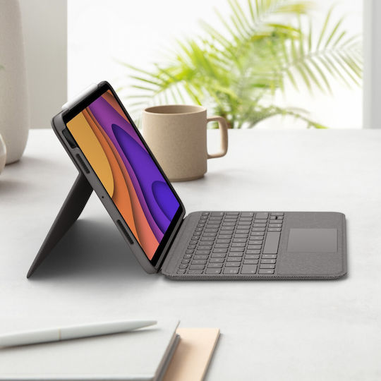 Logitech Folio Touch Flip Cover with Keyboard in English US Gray (iPad Air 2013 9,7") 920-009956