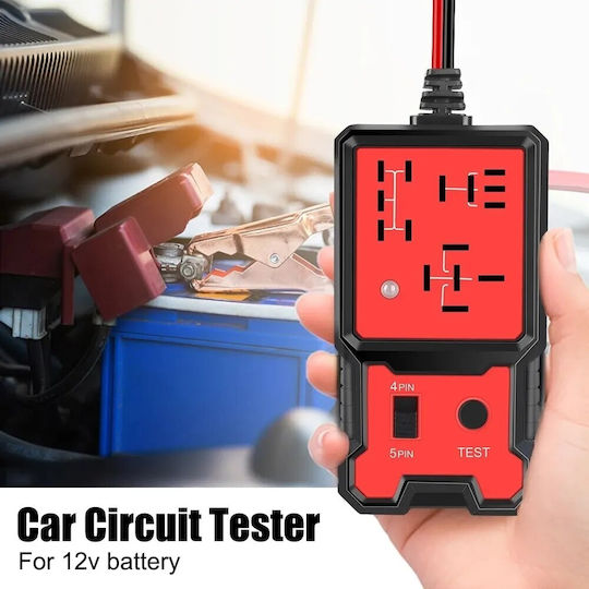 Auto Relais Kabeltester LED-Indikator Techstar Cnbj707 Kompatibel 4 5 Pins
