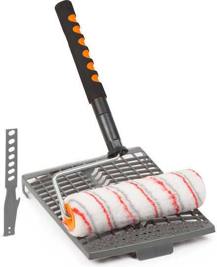 Handy Farbzubehör Set Teleskopischer Roll-Griff 4 Stücke