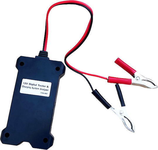 Digitaler Batterietester 12V Auto Batterien Techstar Voltmeter Lichtmaschinen-Ladesystem-Analyzer