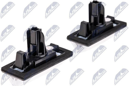 NTY License Plate Lights for Nissan Micra Subaru E12 V(K14) 2016
