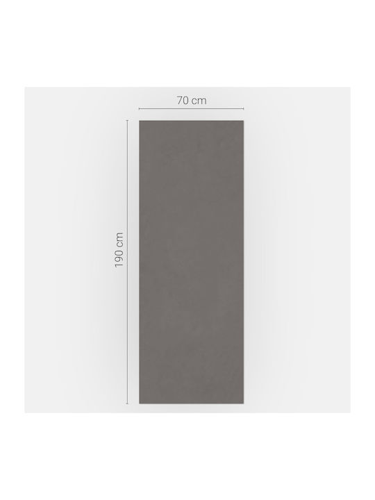 Magnetisches Kühlschrank-Cover Küche Lager Grau 70x190 cm
