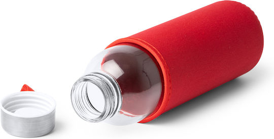 Camu Бутилка За Вода Стъклена с Винтов Капак Многоцветна 500ml