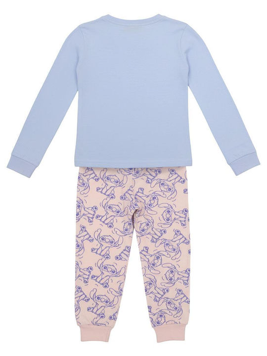 Cerda Pijamale Copii Albastru Deschis Stitch