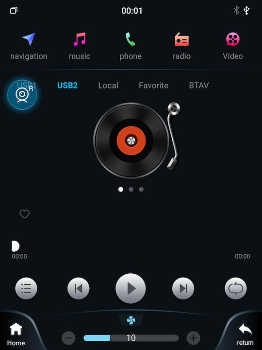 Lenovo Car Audio System for Ford Edge 2015-2023 (Bluetooth/USB/WiFi/GPS/Apple-Carplay/Android-Auto)