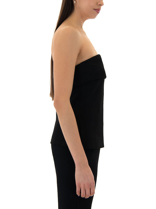 Γυναικείο Crop Top Μαύρο