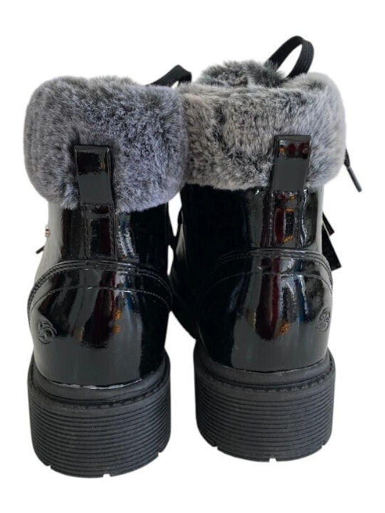 Stiefeletten Damen Schwarz