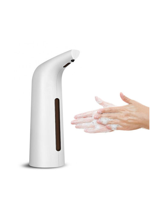 Dispenser Kitchen made of Stainless Steel with Automatic Dispenser White 400ml