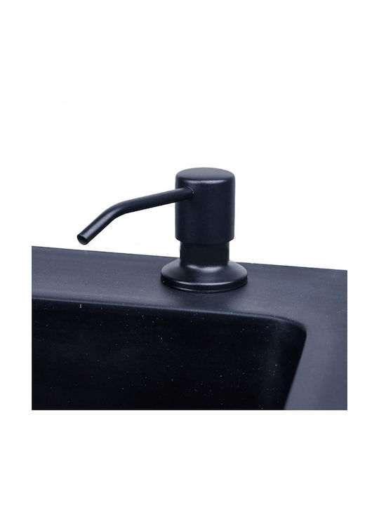 Spender aus Edelstahl Schwarz 300ml