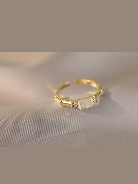 Ring made of Silver Gold Plated