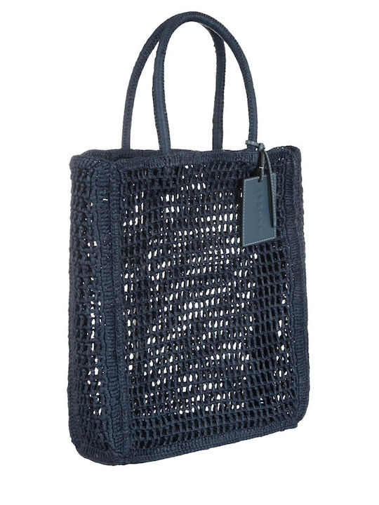 Damentasche Tote Handtasche Blau