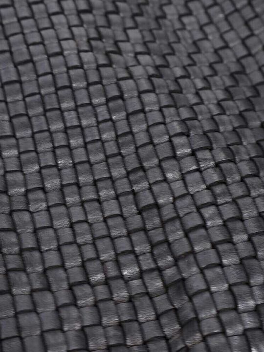 Leder Damentasche Schultertasche Schwarz