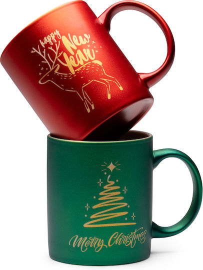 Marty Mug Ceramic Green 350ml