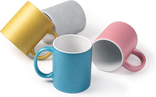 Fiona Mug Ceramic Silver 350ml