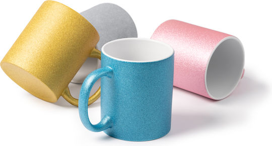 Fiona Mug Ceramic Silver 350ml