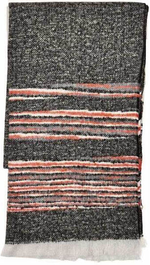 Set with Beanie Knitted in Black color