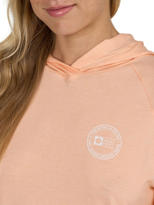 Women's Sweatshirt Hooded Apricot