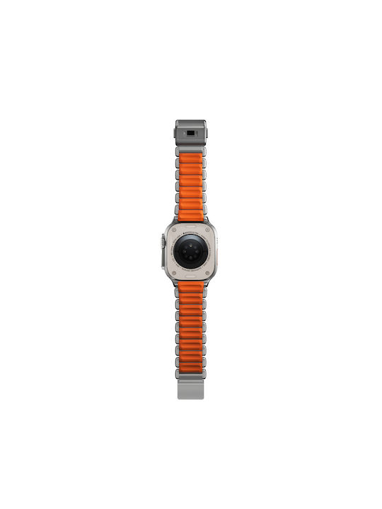 Nomad Λουράκι Ανοξείδωτο Ατσάλι Μπεζ (Apple Watch 44/45/46mm/Ultra 49mm)