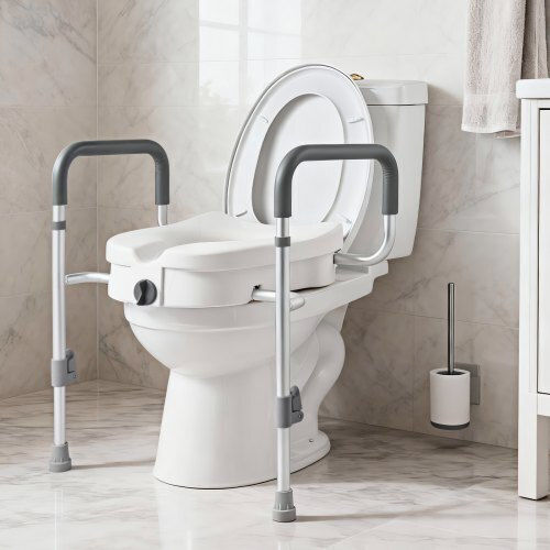 Vevor Toilet Seat Riser with Backrest 18cm DJXNSDSJGMTZUZOO9001V0