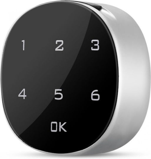 Techstar Intelligentes Schloss Touchscreen Digital 30mm Alarm Code Mit Cr2023 Microusb
