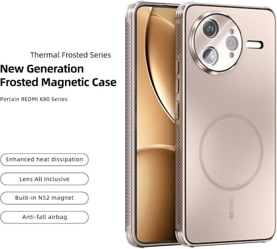 Abeel Back Cover Plastic Gold (Poco F7 Ultra)