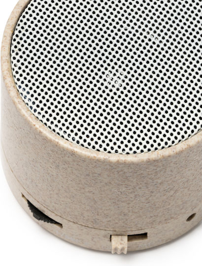 Kumber Bluetooth Speaker 3W with Radio and Battery Life up to 3 hours Beige
