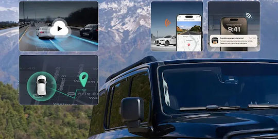 70Mai M800 Κάμερα DVR Αυτοκινήτου 4K Wi-Fi, GPS