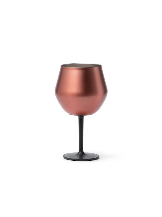 Pahar din Oțel Inoxidabil în Culoarea Roz 380ml