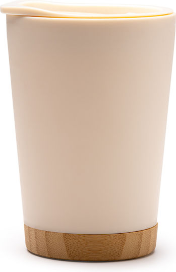 Pahar Pentru Apă Din Bambus Bej 290ml Pahar Pentru Apă Din Bambus Bej 290ml