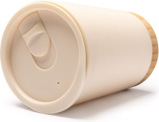 Pahar Pentru Apă Bambus Bej 290ml
