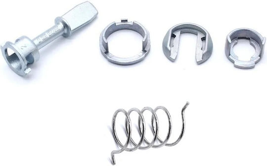 Kit Reparare Încuietoare Ușă Auto Compatibil VW Golf 4 Bora Jetta Polo Audi A6 Skoda Fabia – Față Stânga Dreapta 6 Piese Metalice 1u0837167
