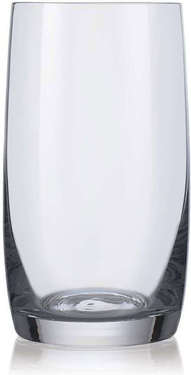 Crystal Bohemia Σετ Ποτήρια Νερού από Κρύσταλλο Μπλε 380ml CLX25015001 6τμχ