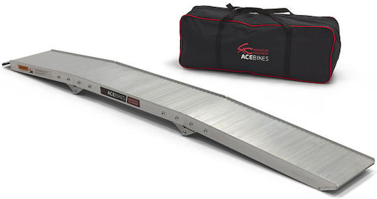 Acebikes Foldable Loading Ramp Motorcycle Up To 300 Kg Load Compact