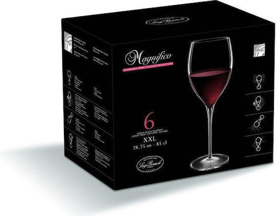 Luigi Bormioli Set Pahare Din Cristal 450ml 6 Bucăți