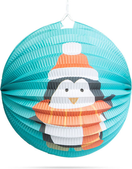 Weihnachtslaterne Pinguin Modell 25 cm