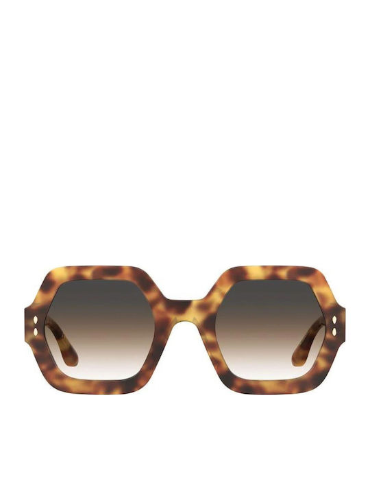 Isabel Marant Γυαλιά Ηλίου Καφέ με Κοκκάλινο Σκελετό Isabel Marant Γυαλιά Ηλίου Καφέ με Κοκκάλινο Σκελετό