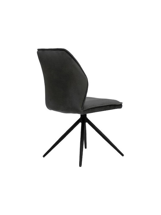 Arleta Stühle Speisesaal Grey 2Stück 52x46x91cm