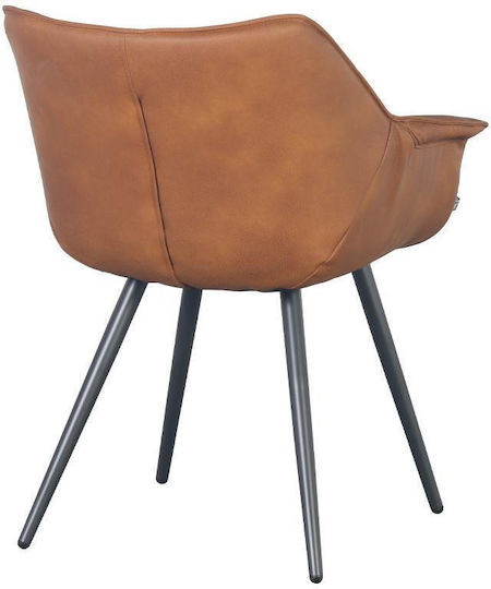 C-910β Dining Room Fabric Chair Cinnamon 62x65x82cm 2pcs
