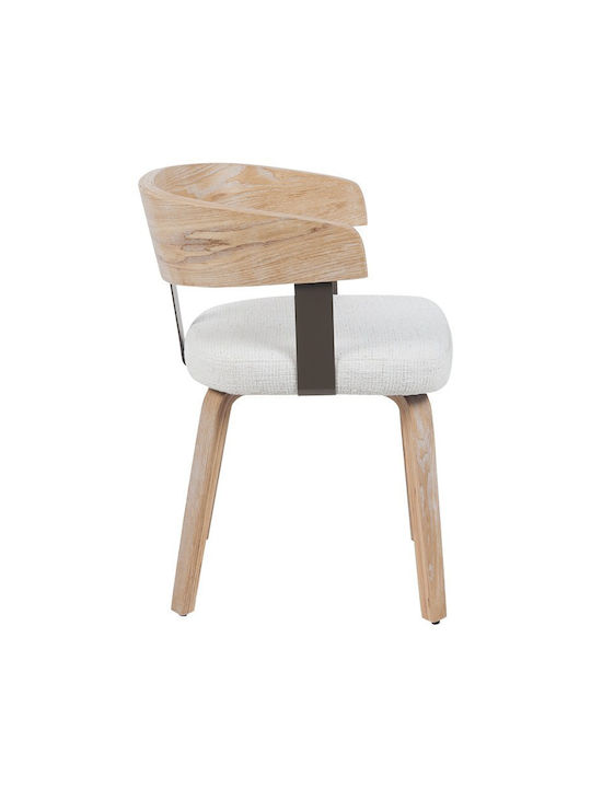 Anesy Armchair Beige Shade 53.5x51x72cm