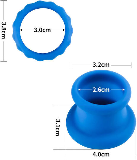 Pinnacle Pro Twin Flex Stretcher Double Cock Ring